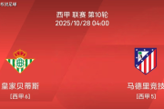 10.27西甲:皇家贝蒂斯vs马德里竞技比赛分析 10.27西甲:皇家贝蒂斯vs马德里竞技比赛分析