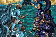 竞逐奖杯！意甲官方发布国米、那不勒斯争冠海报